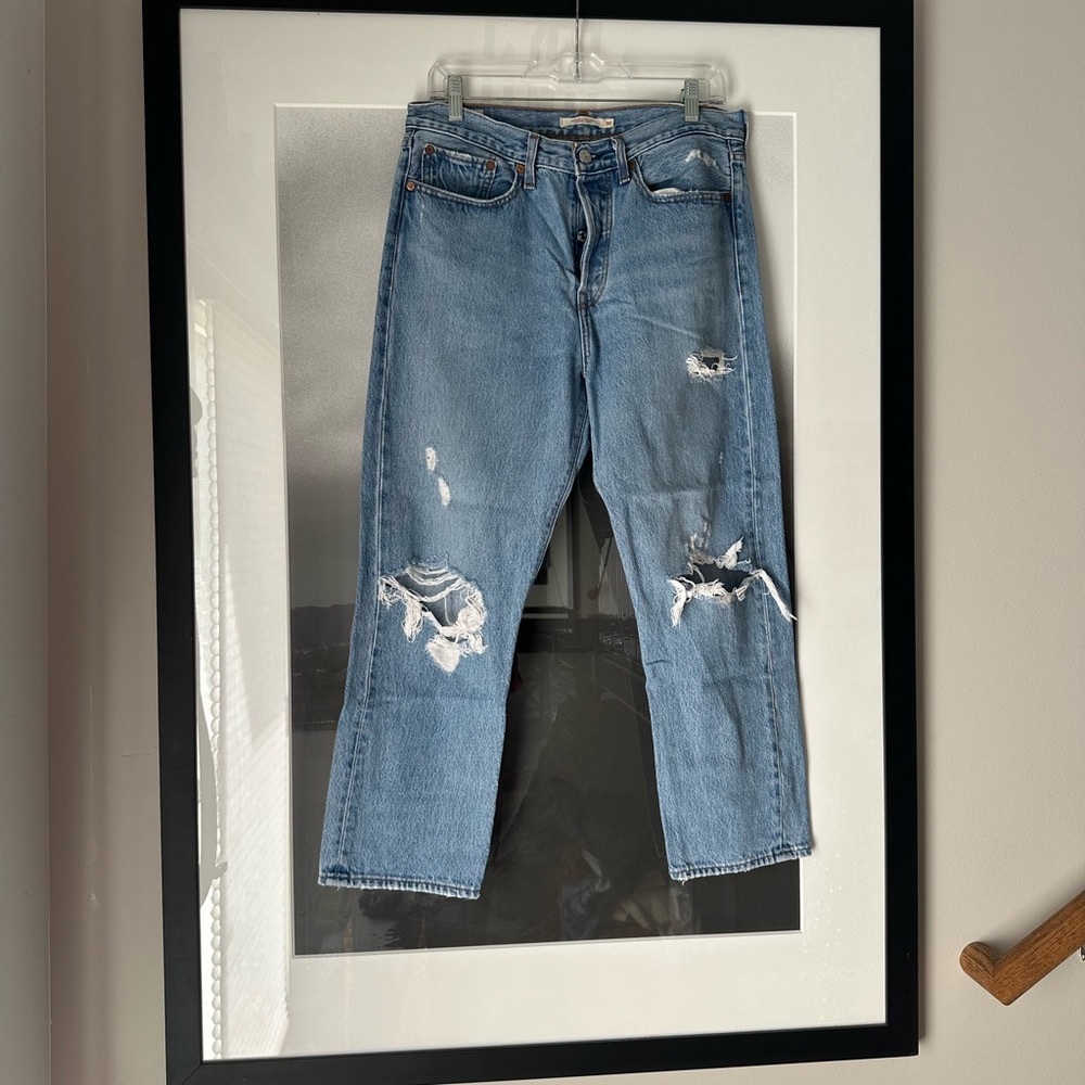 Levi's Wedgie Straight Wedgie Droit Jeans